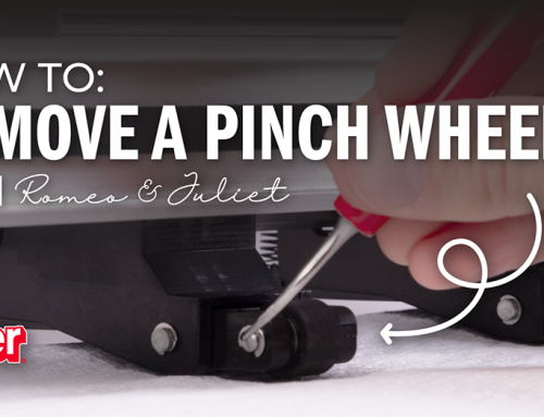 How to Remove a Pinch Wheel from Romeo or Juliet